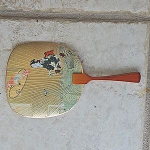 Vintage Japanese hand fan